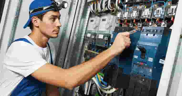 Electrician and plumbing technician